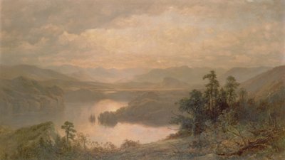 Lake Placid and the Adirondack Mountains from Whiteface by James David Smillie